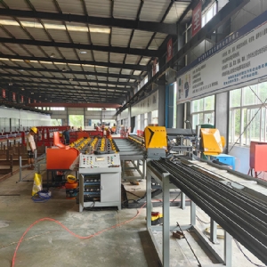 數(shù)控鋸切套絲打磨生產線